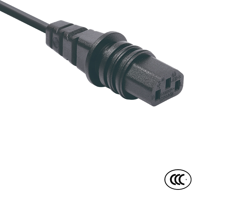 سوکت زن کانکتور JCB-3 IEC C13 مطابق با استانداردهای چینی