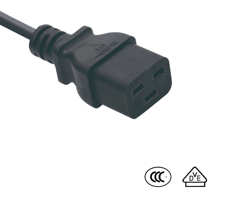سوکت زن کانکتور ST6 IEC C19 مطابق با استانداردهای چینی و آلمانی