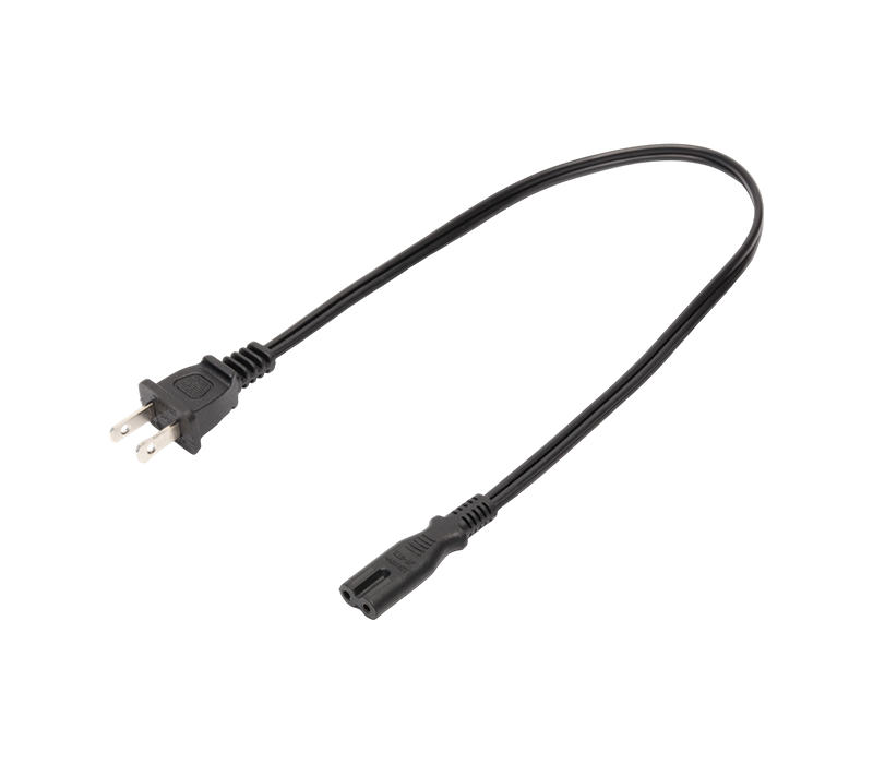 دوشاخه استاندارد آمریکایی JT-2+ST2/FY-ST2 10A 125 ولتی با رابط IEC C7