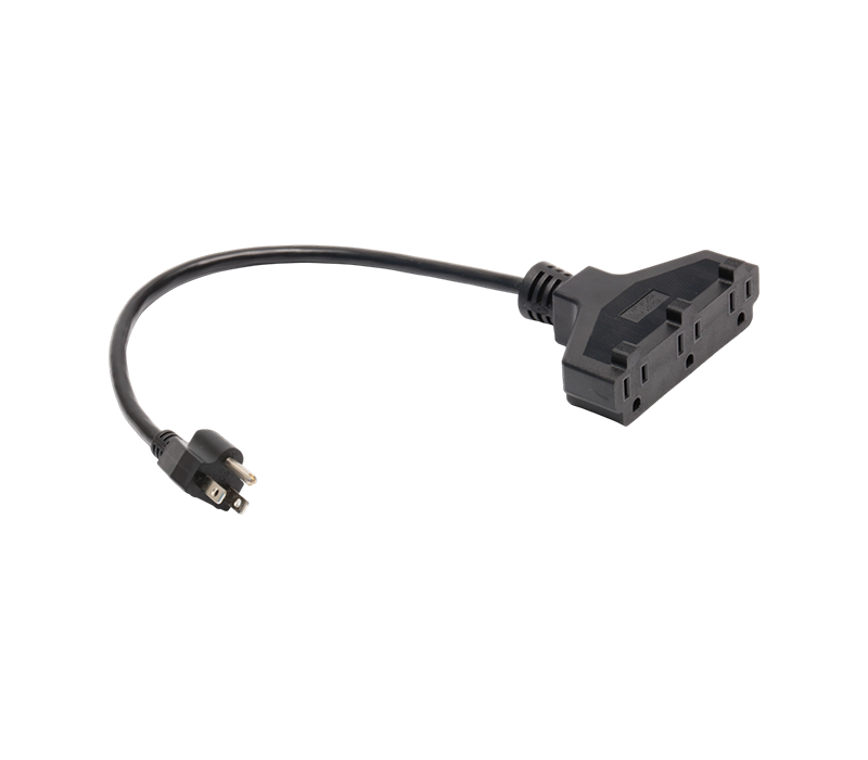 JT-3/FY-3+JT-3ZA 15A 125V دوشاخه سه شاخه استاندارد ایالات متحده با سوکت سه سوراخه به سبک جارو