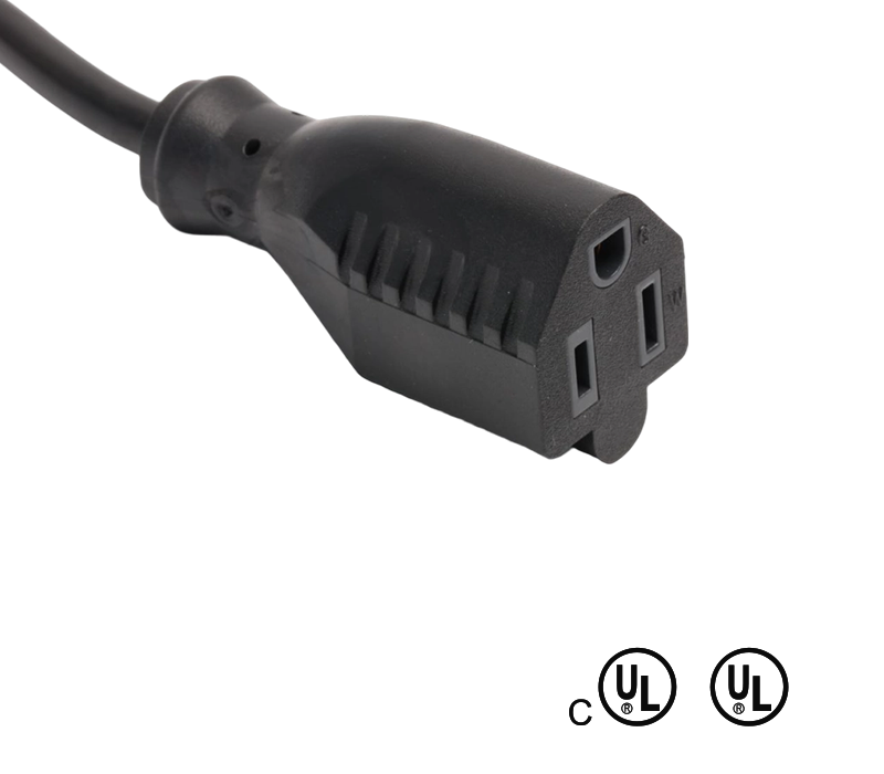 سوکت زن سه پین ​​آمریکایی JT-3Z 10A 125V