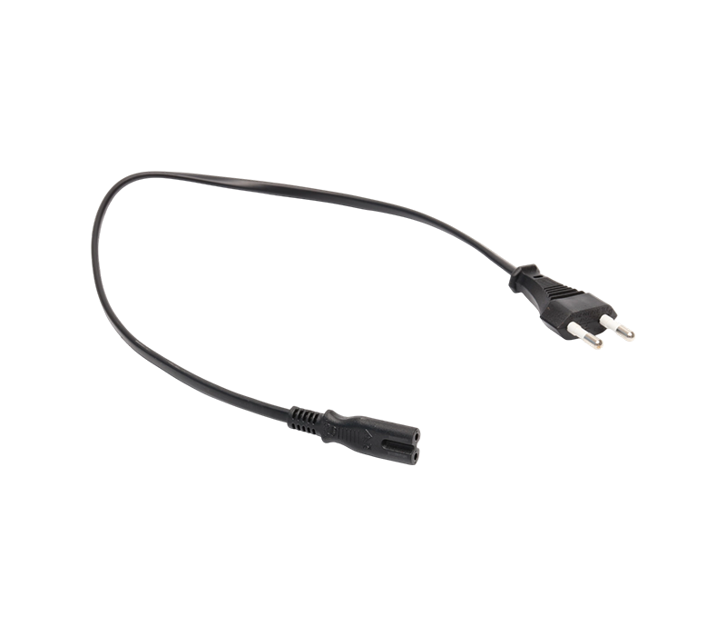 دوشاخه دو پین K2-3+ST2/FY-ST2 2.5A 250V کره با رابط IEC C7