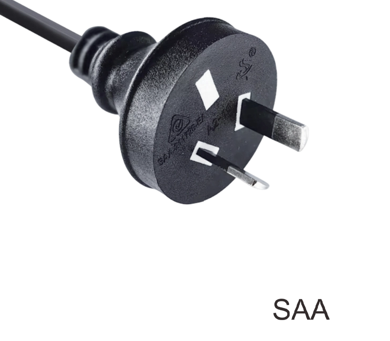 دوشاخه دو پین استاندارد استرالیایی A2-7/10 10A 250 ولت