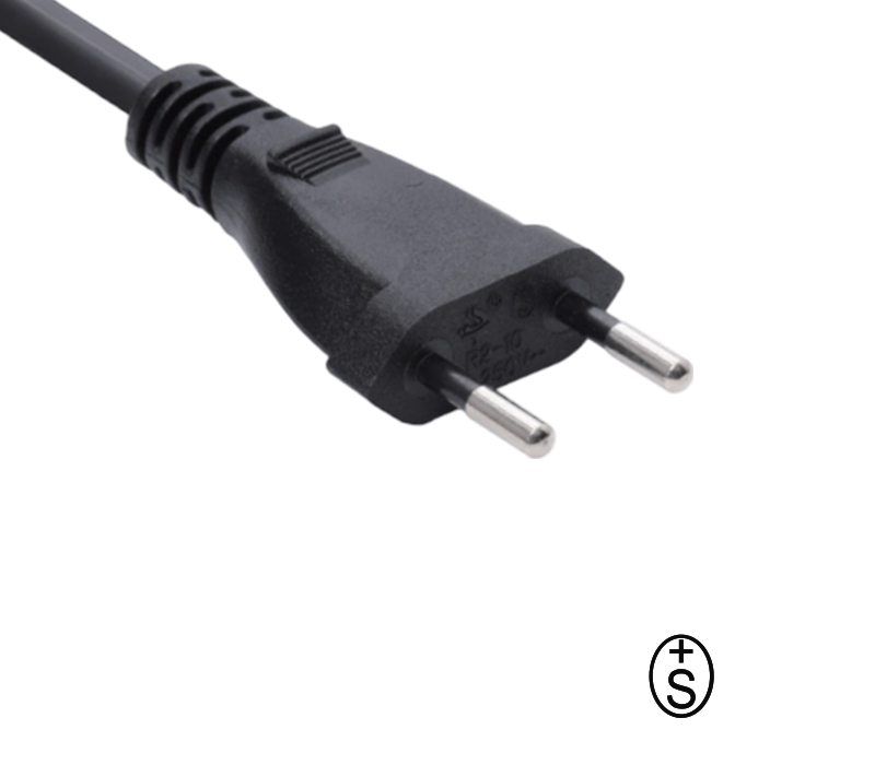 دوشاخه سوئیسی دو پین R2-10 10A 250 ولت