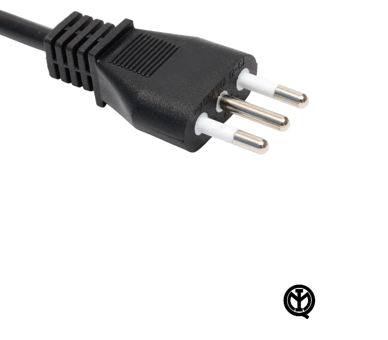 دوشاخه سه پین ​​ایتالیایی Y3-10 10A 250 ولت