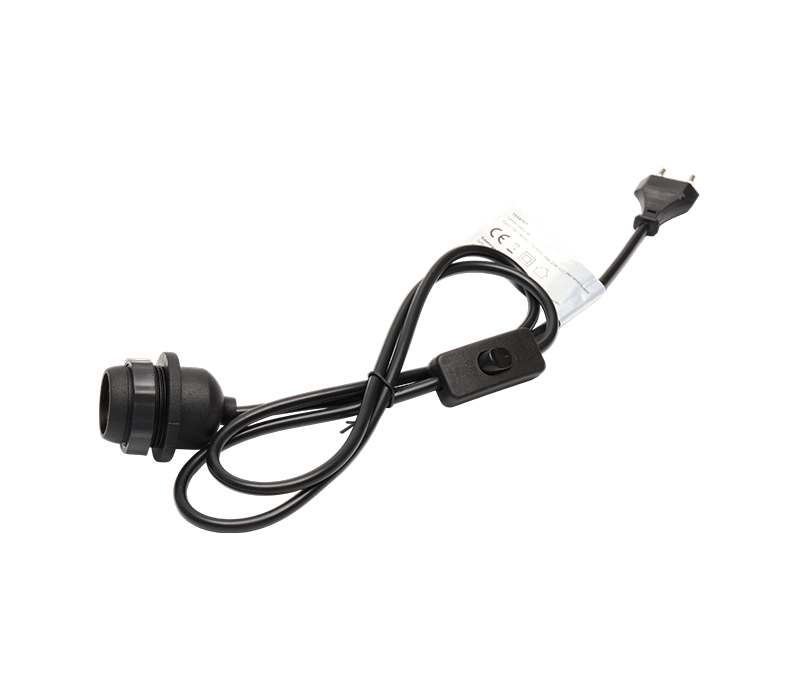 چراغ نواری LED RGB با دو شاخه دو پین (2.5A) و سوئیچ به سبک اروپایی
